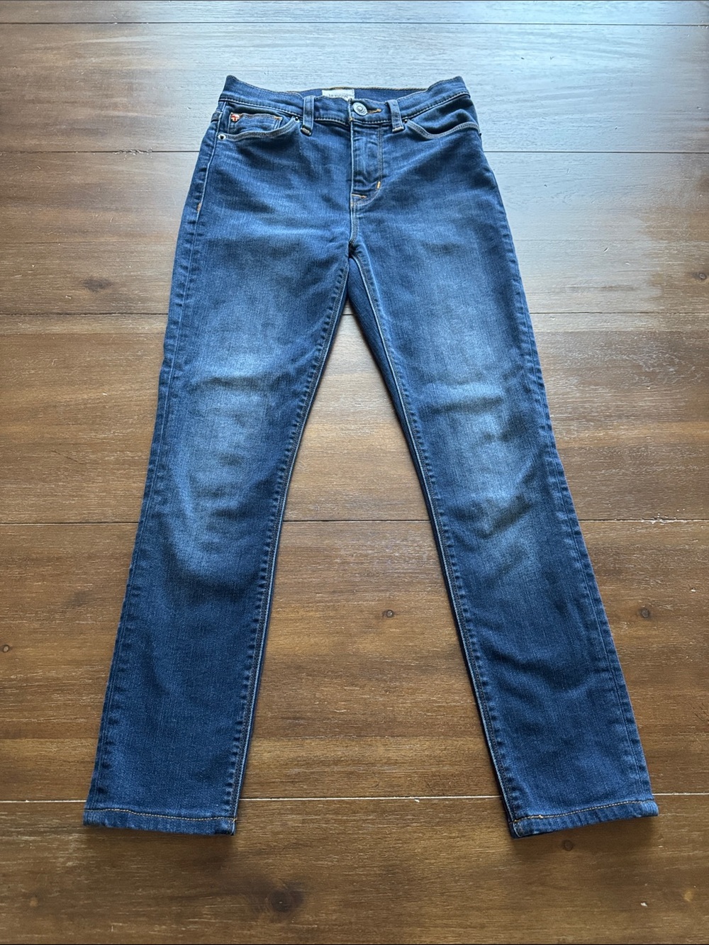 Size 25 Hudson Blair Super Skinny jeans in a dark blue wash